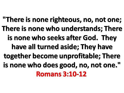 Romans 3 10-12 